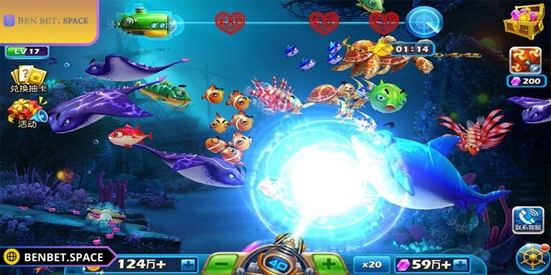 Nên tham gia level Bắt Cá Vũ Trụ BENBET vừa sức