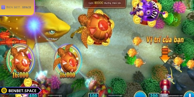 Jackpot vua đại dương BENBET – game online đỉnh cao