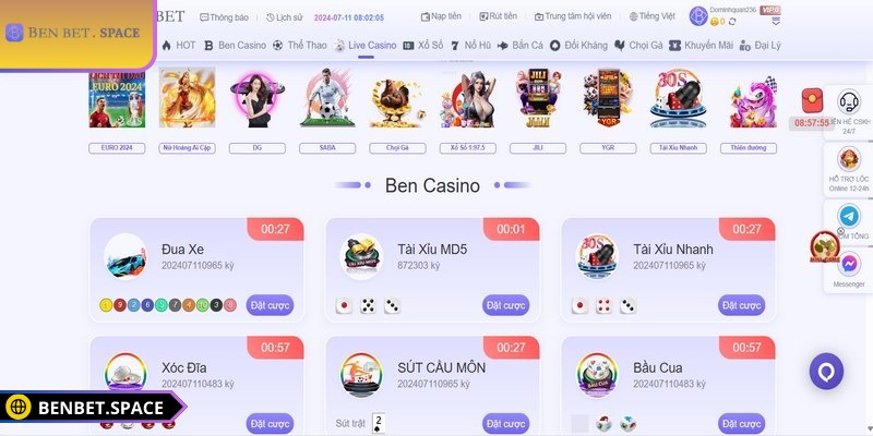 Truy cập link vào trang chủ chuẩn để lấy mã QR download app